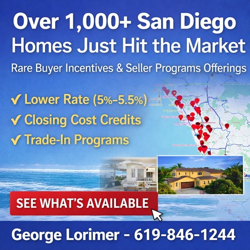 Over 1,000 San Diego Homes Just Hit the Market — Here’s Where the Deals Are