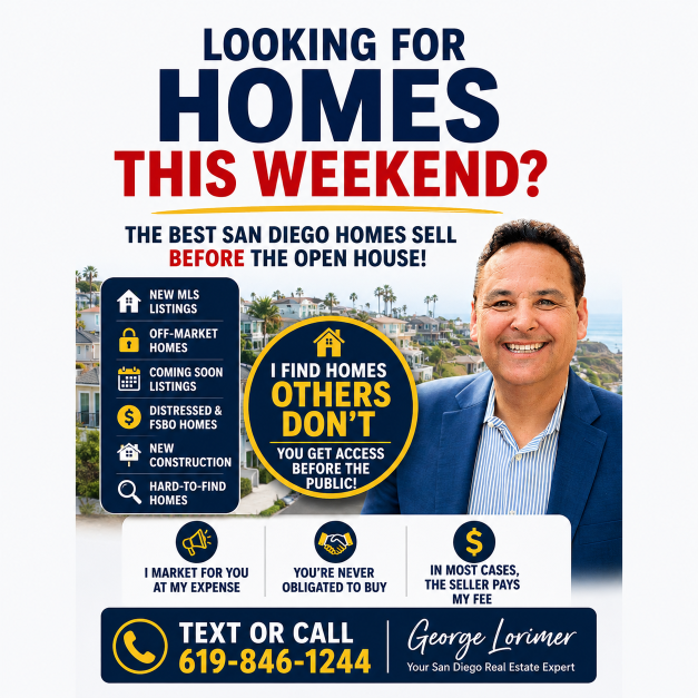 Before you look at San Diego open houses this weekend