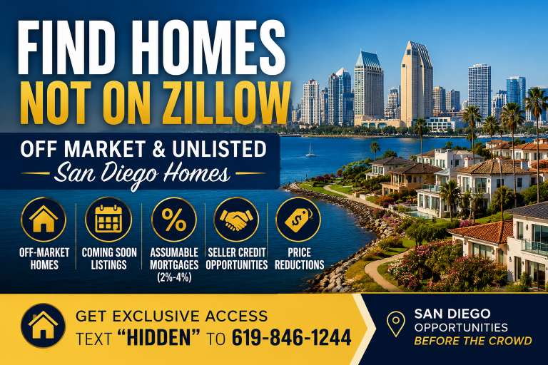 Not All The Best San Diego Homes Are Hitting Zillow