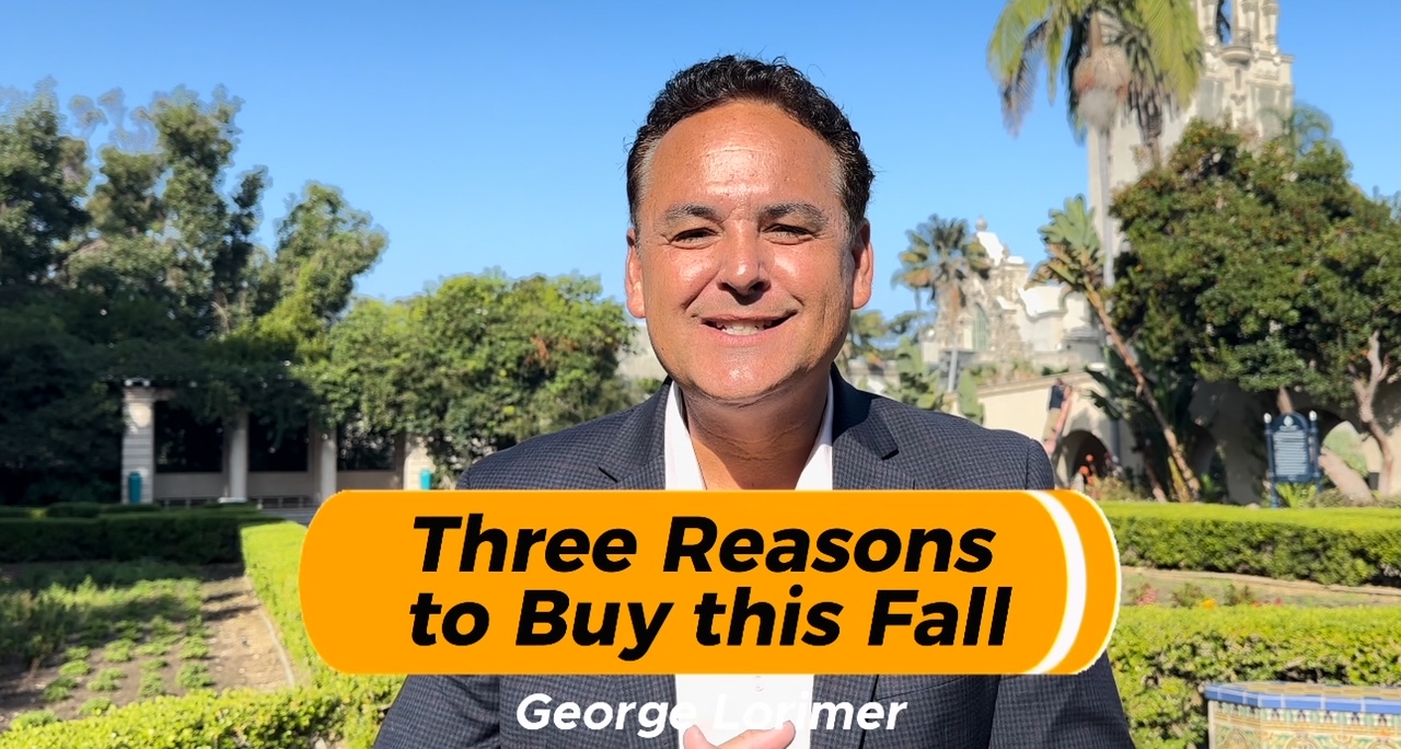 3 Reasons to buy a San Diego home this Fall