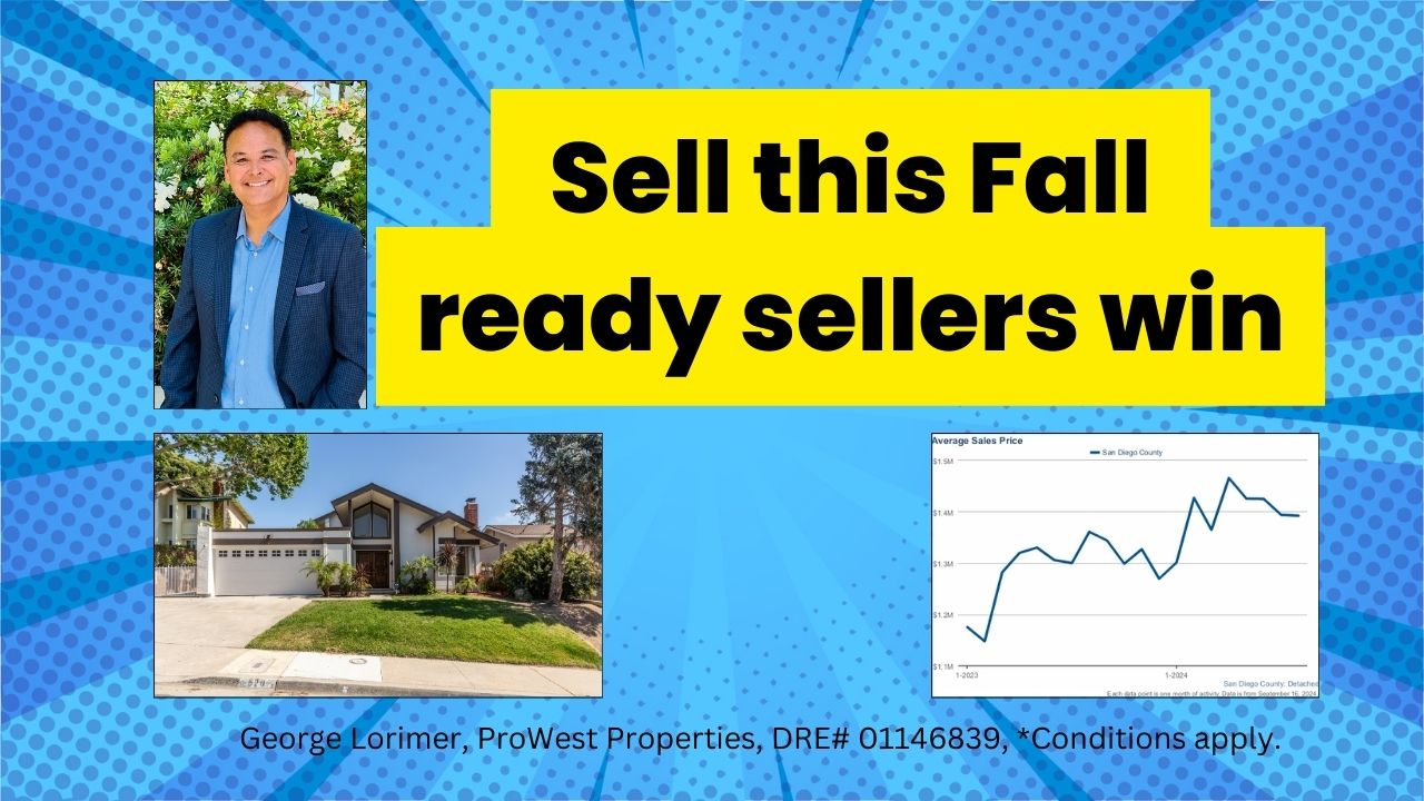 Selling a San Diego home this fall